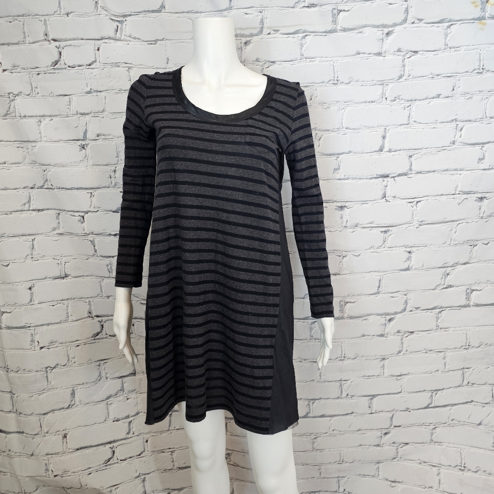 Sacai Luck Striped Tee Dress